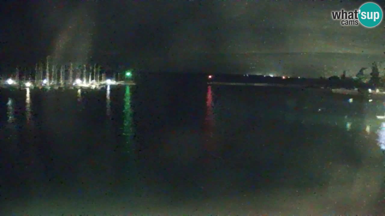 Webcam Sistiana Baia – Live View of the Marina and Gulf