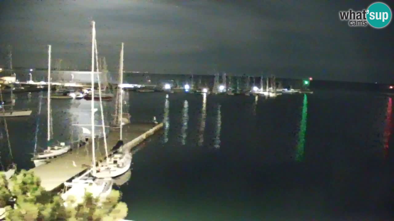 Webcam Baie de Sistiana – Vue en direct de la marina et de la baie