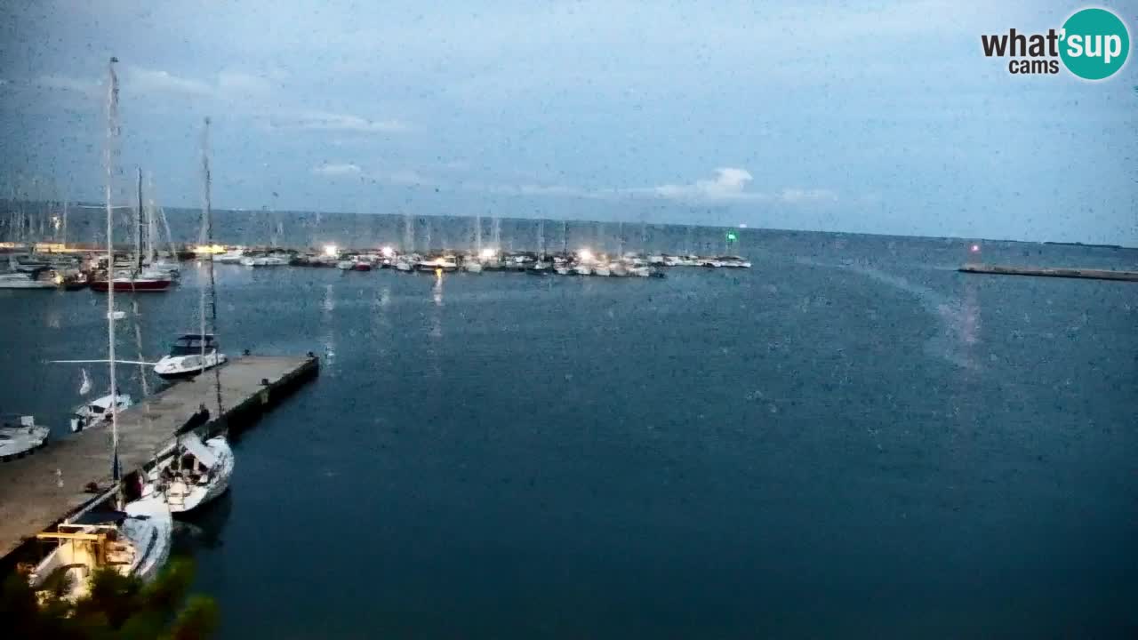 Webcam Baie de Sistiana – Vue en direct de la marina et de la baie