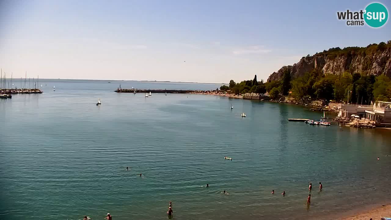 Webcam Sistiana Baia – Live View of the Marina and Gulf