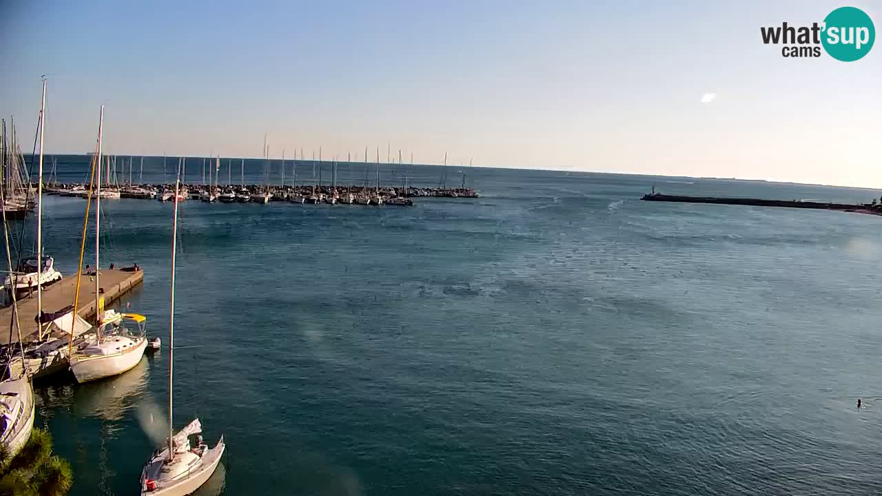 Webcam Sistiana Baia – Live View of the Marina and Gulf