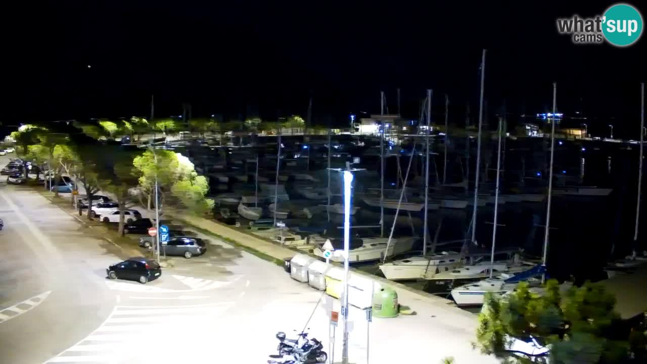 Webcam Baie de Sistiana – Vue en direct de la marina et de la baie