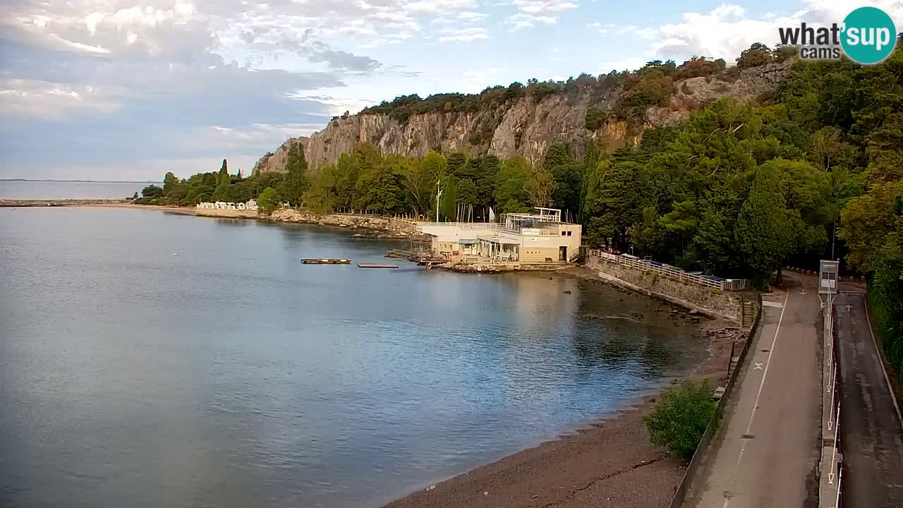 Webcam Baie de Sistiana – Vue en direct de la marina et de la baie