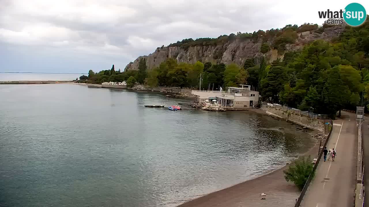 Webcam Baie de Sistiana – Vue en direct de la marina et de la baie