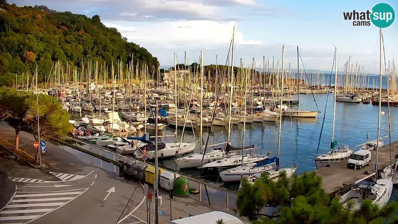 Webcam Sistiana Bucht – Liveblick auf Marina und Bucht