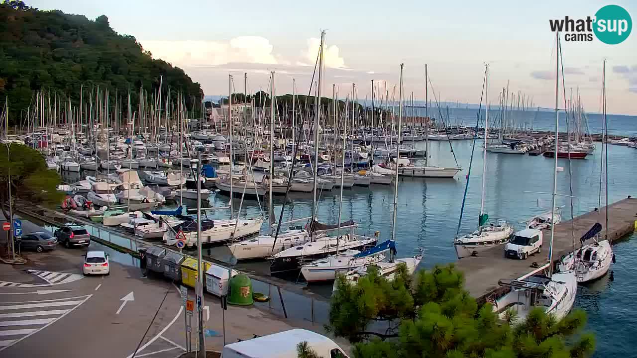 Webcam Sistiana Bucht – Liveblick auf Marina und Bucht