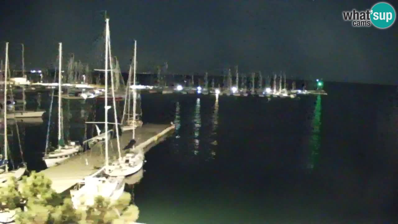 Webcam Baie de Sistiana – Vue en direct de la marina et de la baie