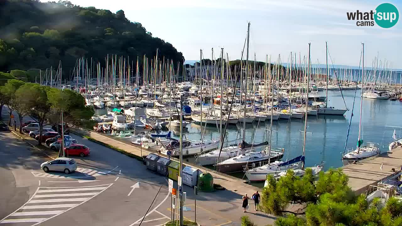 Webcam Sistiana Baia – Live View of the Marina and Gulf