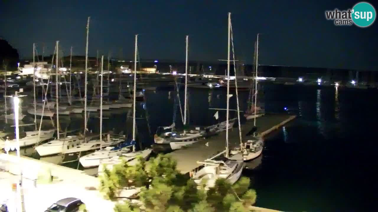 Webcam Baie de Sistiana – Vue en direct de la marina et de la baie