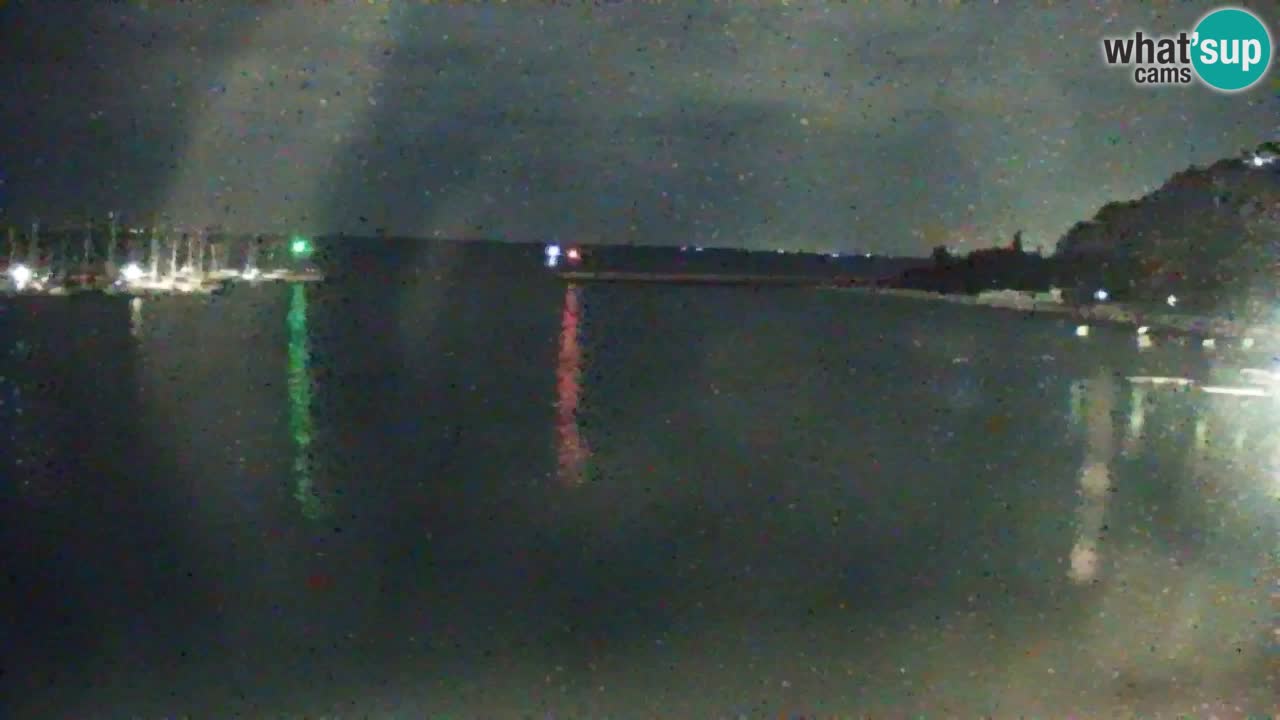 Webcam Baie de Sistiana – Vue en direct de la marina et de la baie