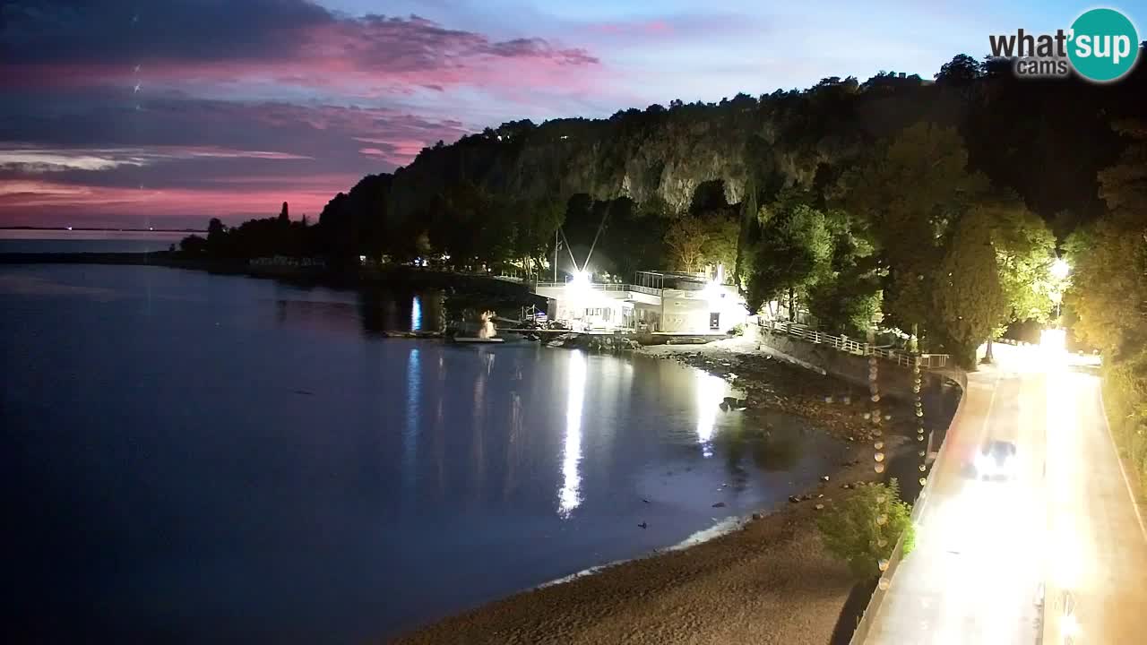 Webcam Sistiana Baia – Live View of the Marina and Gulf