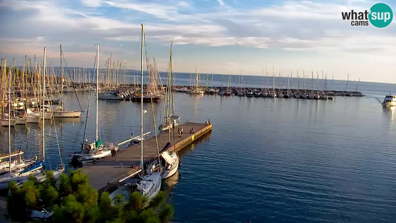 Webcam Sistiana Bucht – Liveblick auf Marina und Bucht