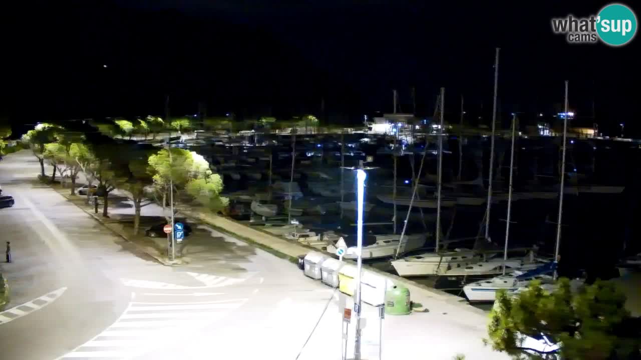 Webcam Baie de Sistiana – Vue en direct de la marina et de la baie