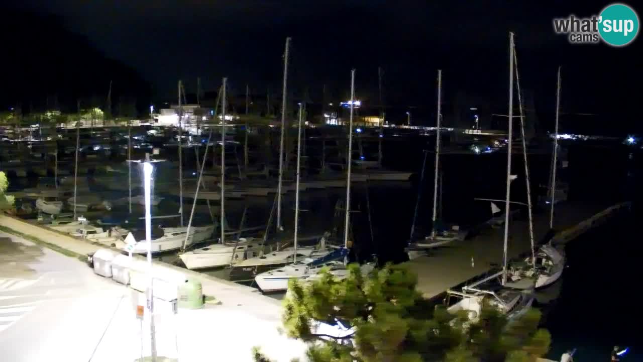Web kamera Sistiana Uvala – Pogled uživo na marinu i zaljev