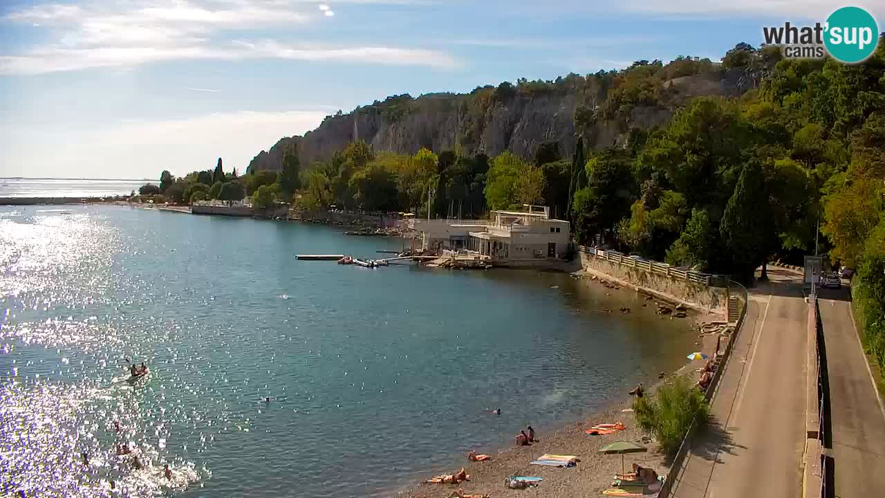 Webcam Sistiana Baia – Live View of the Marina and Gulf