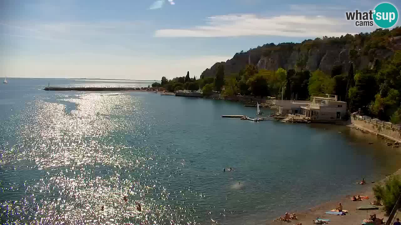 Spletna kamera Sesljanski zaliv – Pogled v živo na marino in zaliv