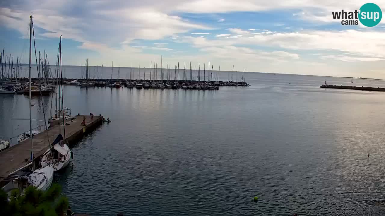 Webcam Sistiana Baia – Live View of the Marina and Gulf