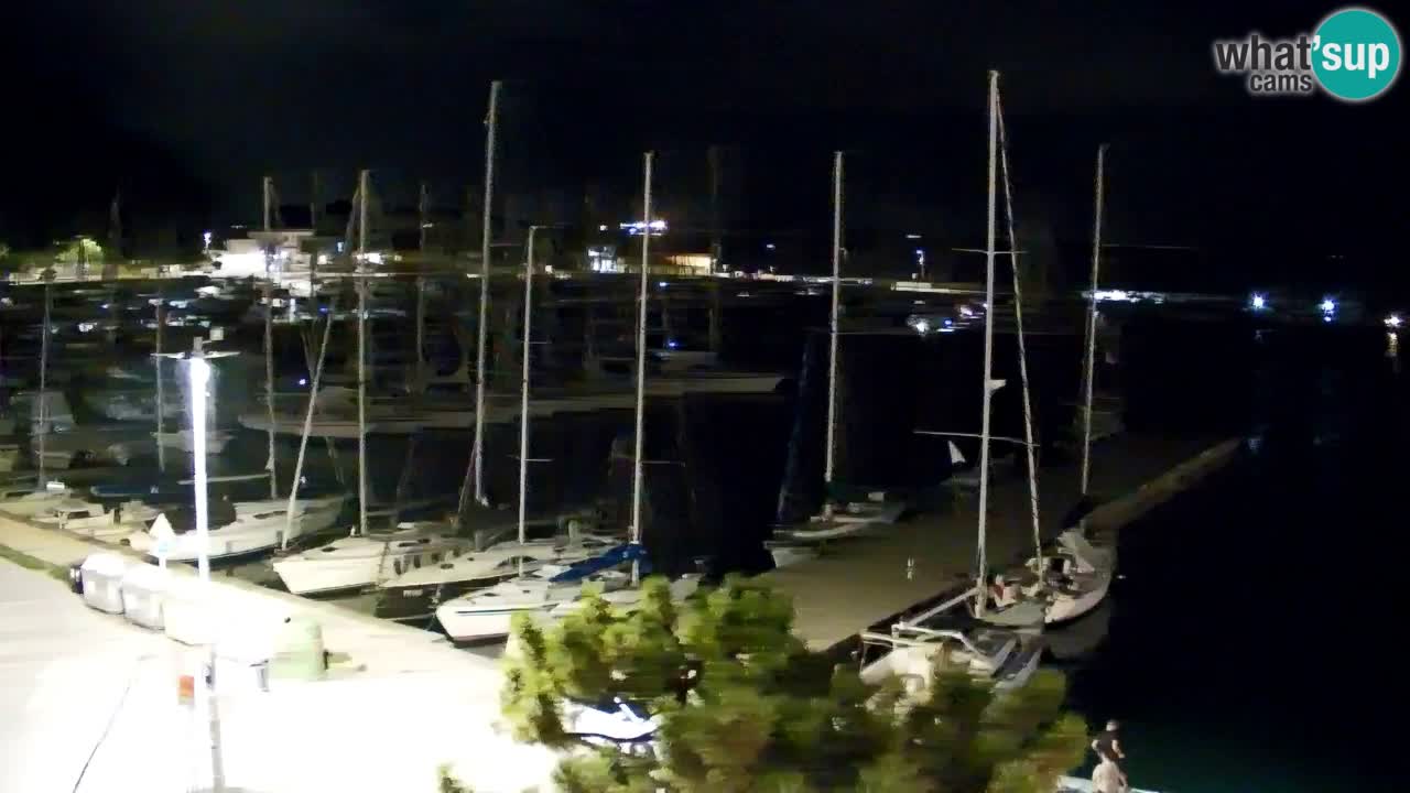 Webcam Bahía de Sistiana – Vista en directo del puerto deportivo y la costa