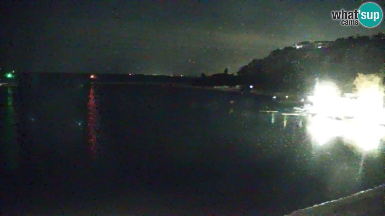Webcam Bahía de Sistiana – Vista en directo del puerto deportivo y la costa