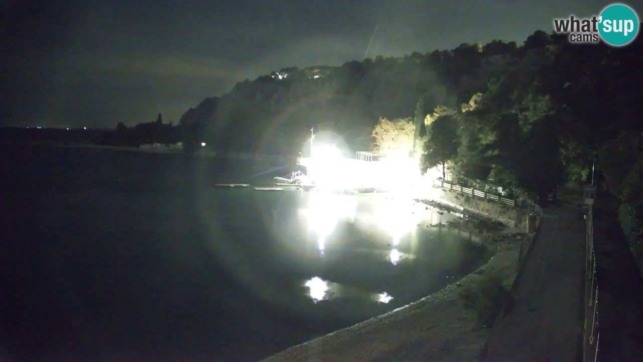 Webcam Baie de Sistiana – Vue en direct de la marina et de la baie