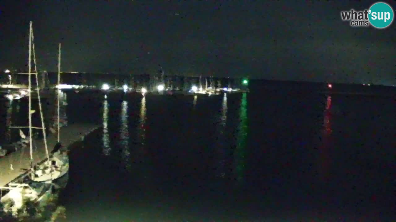 Webcam Baie de Sistiana – Vue en direct de la marina et de la baie