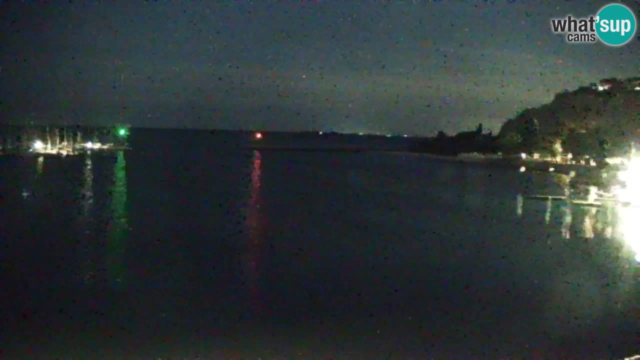 Webcam Baie de Sistiana – Vue en direct de la marina et de la baie