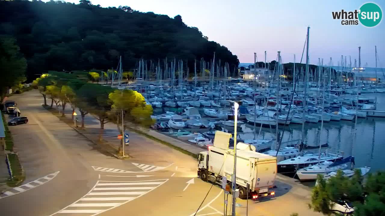 Web kamera Sistiana Uvala – Pogled uživo na marinu i zaljev