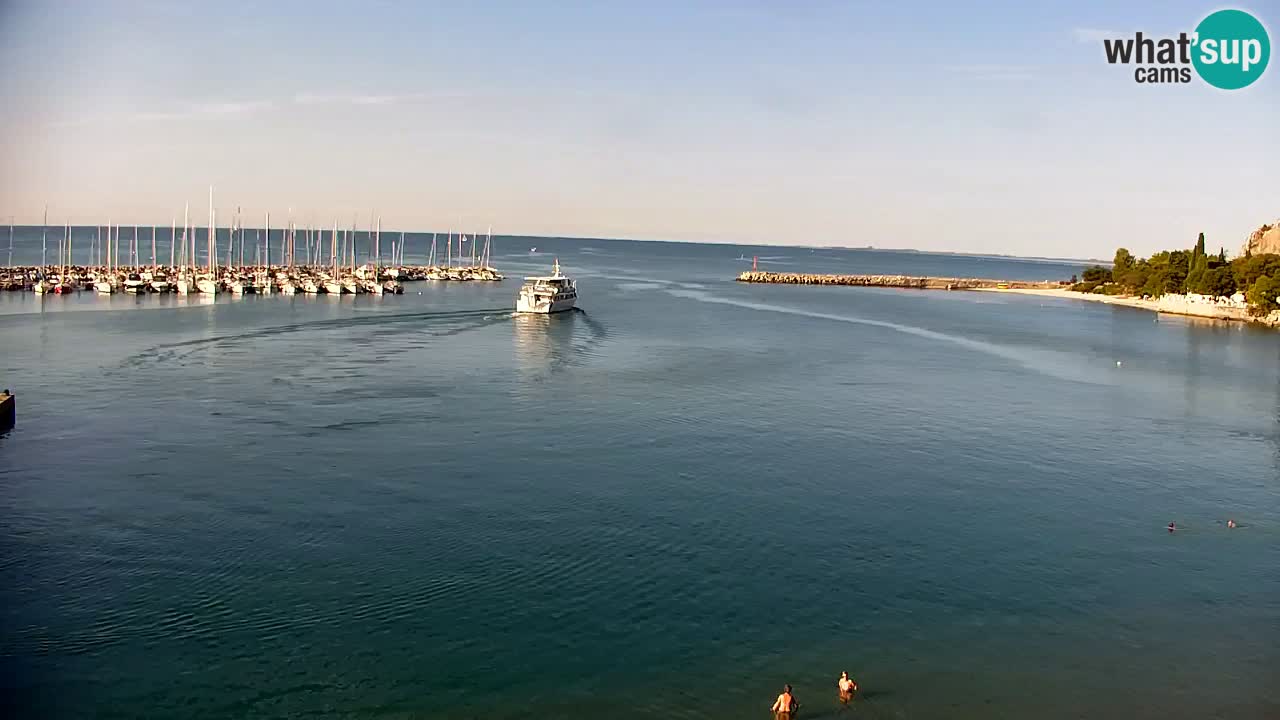 Webcam Sistiana Baia – Live View of the Marina and Gulf