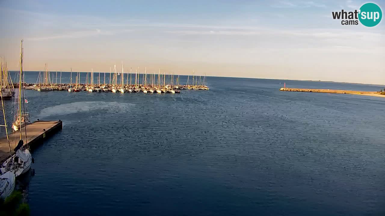 Webcam Baie de Sistiana – Vue en direct de la marina et de la baie