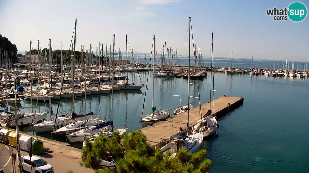 Web kamera Sistiana Uvala – Pogled uživo na marinu i zaljev