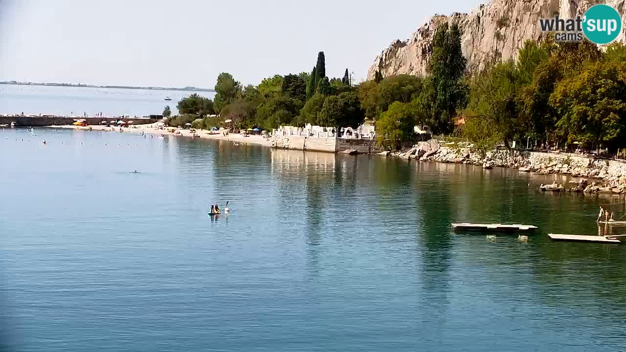 Webcam Bahía de Sistiana – Vista en directo del puerto deportivo y la costa