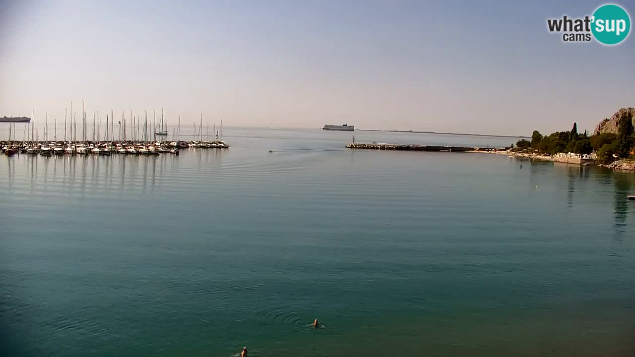 Webcam Sistiana Baia – Live View of the Marina and Gulf