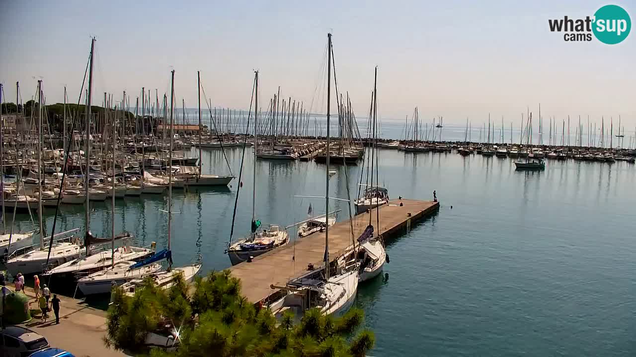 Spletna kamera Sesljanski zaliv – Pogled v živo na marino in zaliv