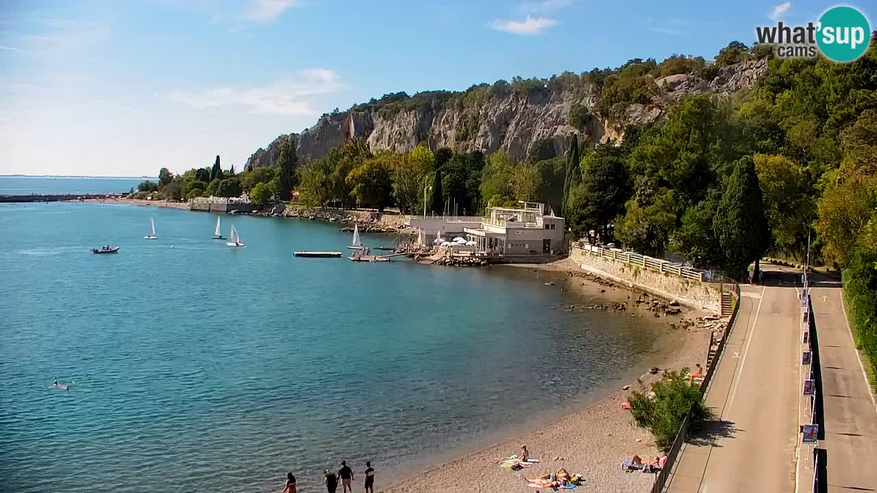 Webcam Sistiana Baia – Live View of the Marina and Gulf