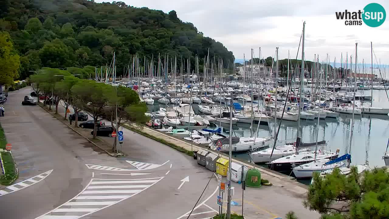 Webcam Sistiana Baia – Live View of the Marina and Gulf