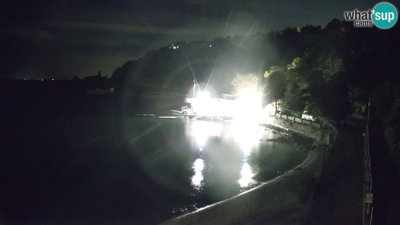 Webcam Bahía de Sistiana – Vista en directo del puerto deportivo y la costa