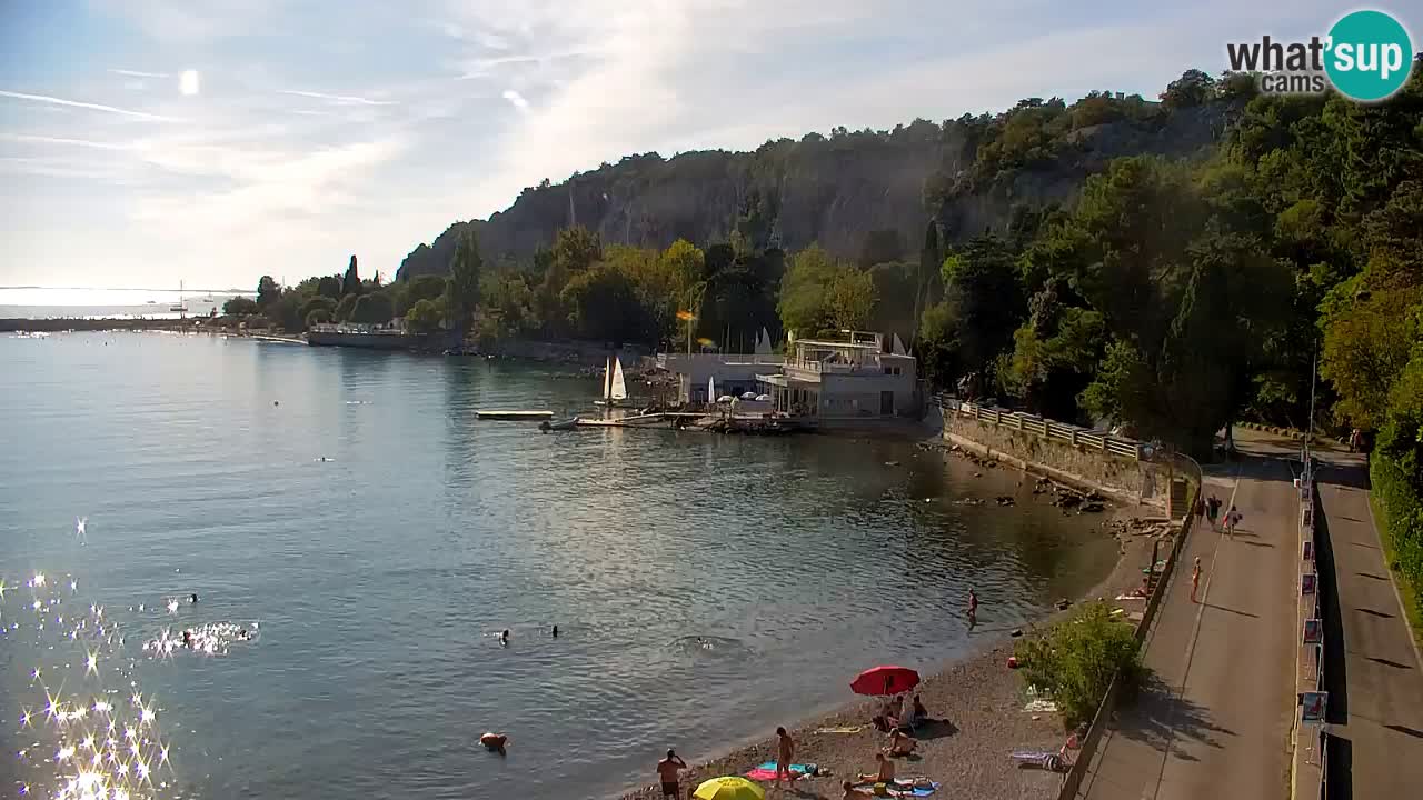 Webcam Sistiana Baia – Live View of the Marina and Gulf