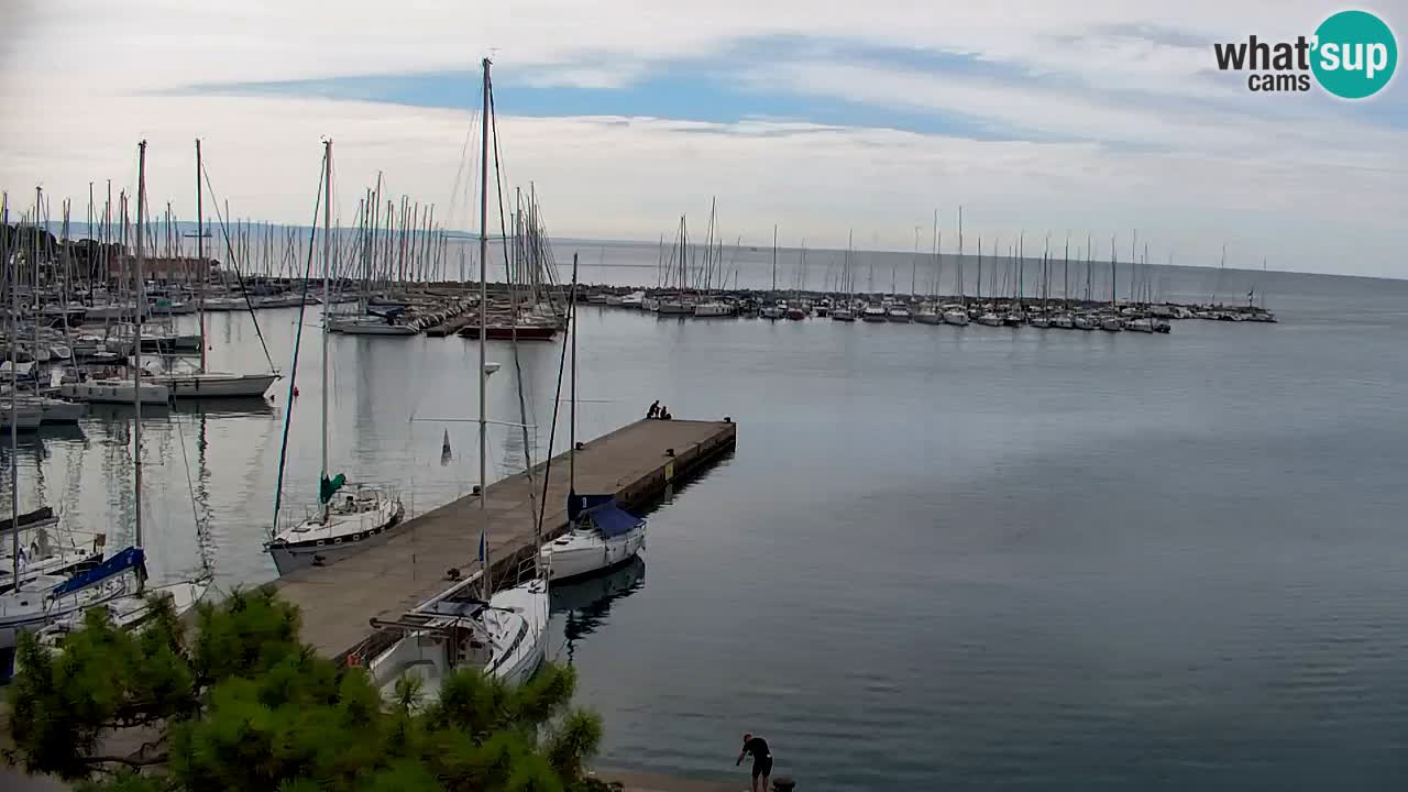 Webcam Sistiana Bucht – Liveblick auf Marina und Bucht