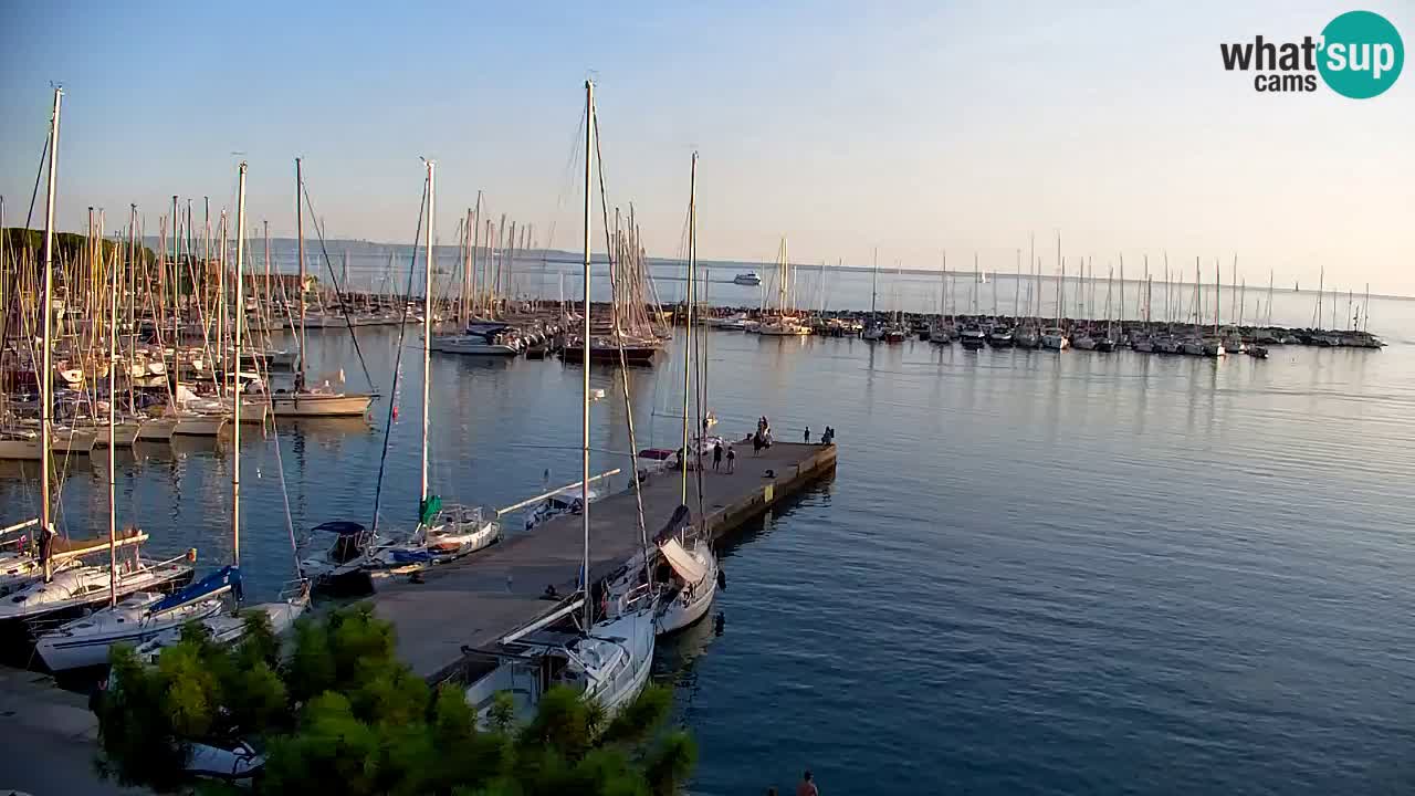 Webcam Sistiana Baia – Live View of the Marina and Gulf