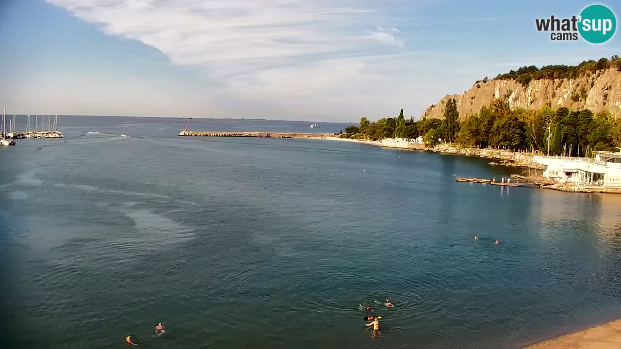 Webcam Sistiana Bucht – Liveblick auf Marina und Bucht