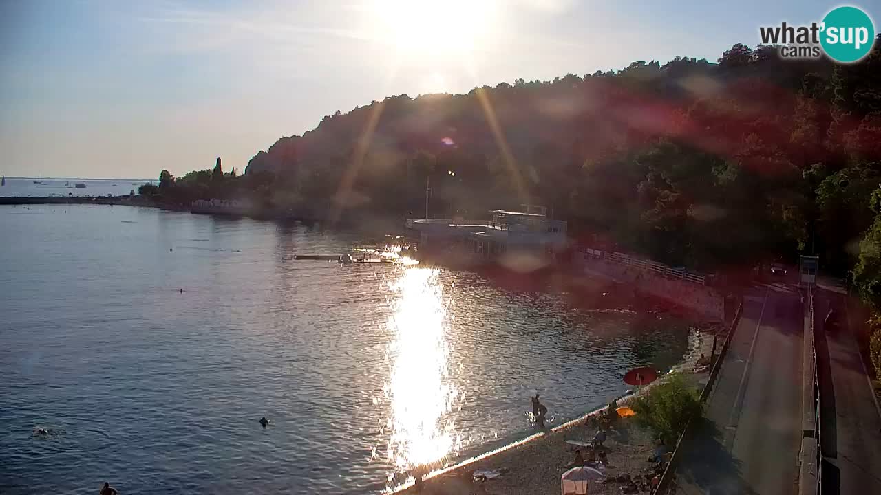 Spletna kamera Sesljanski zaliv – Pogled v živo na marino in zaliv