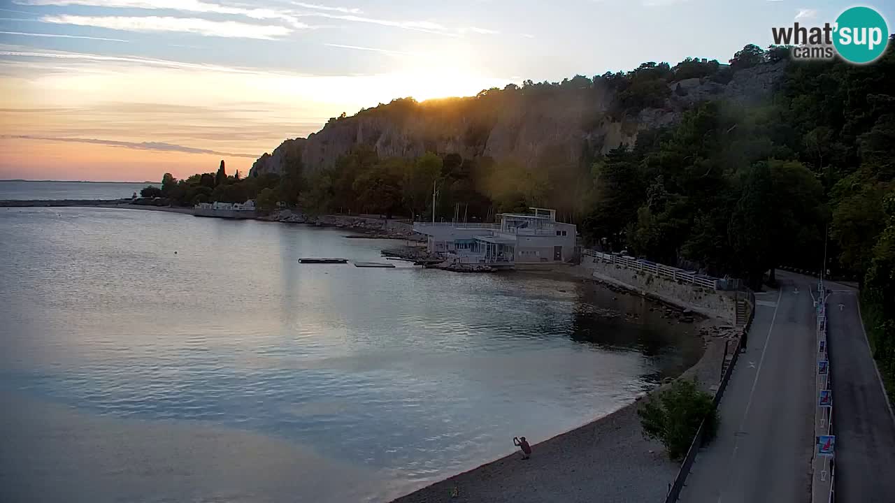 Webcam Baie de Sistiana – Vue en direct de la marina et de la baie