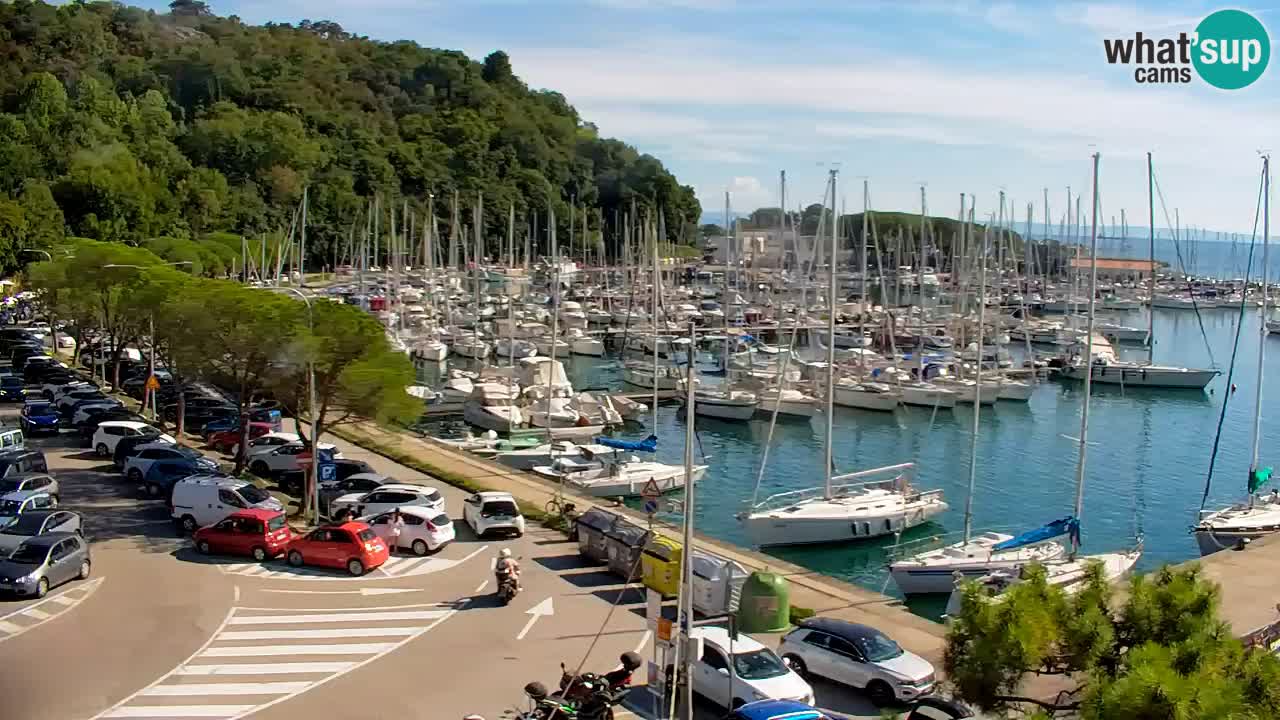Webcam Sistiana Bucht – Liveblick auf Marina und Bucht