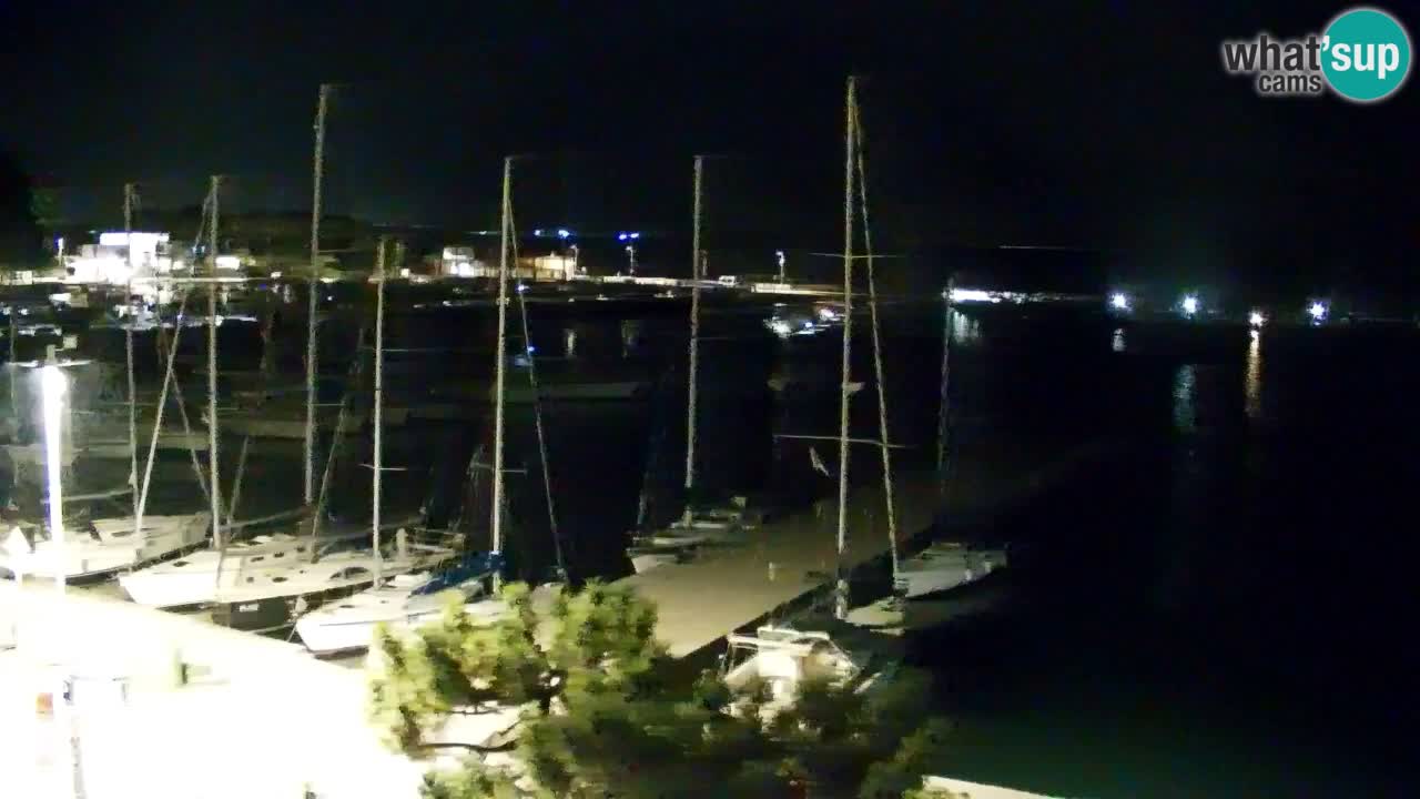 Webcam Baie de Sistiana – Vue en direct de la marina et de la baie
