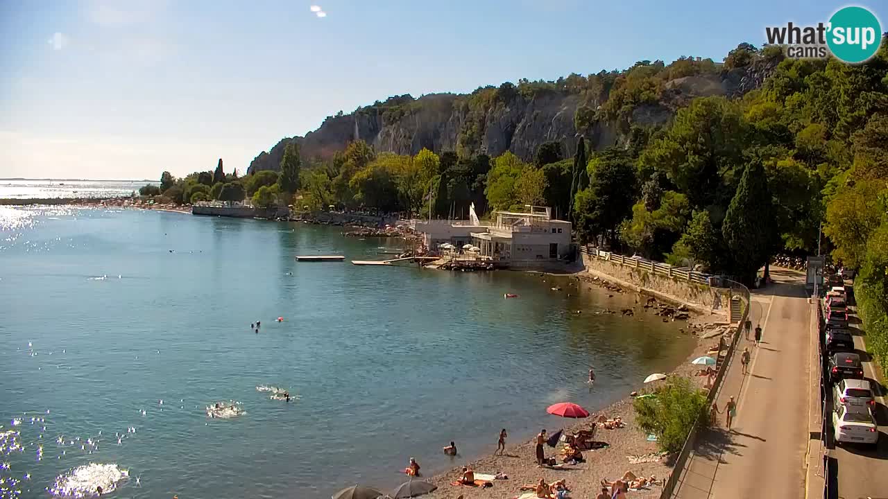Webcam Sistiana Baia – Live View of the Marina and Gulf
