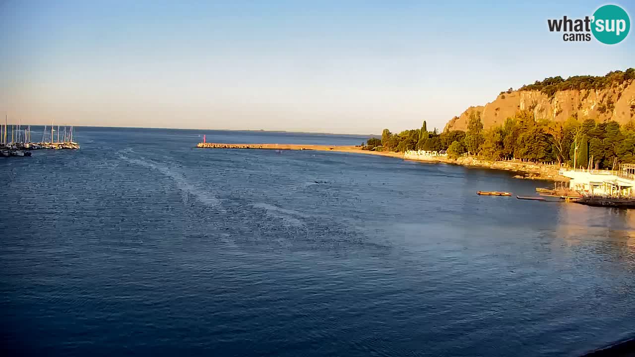 Webcam Sistiana Baia – Live View of the Marina and Gulf