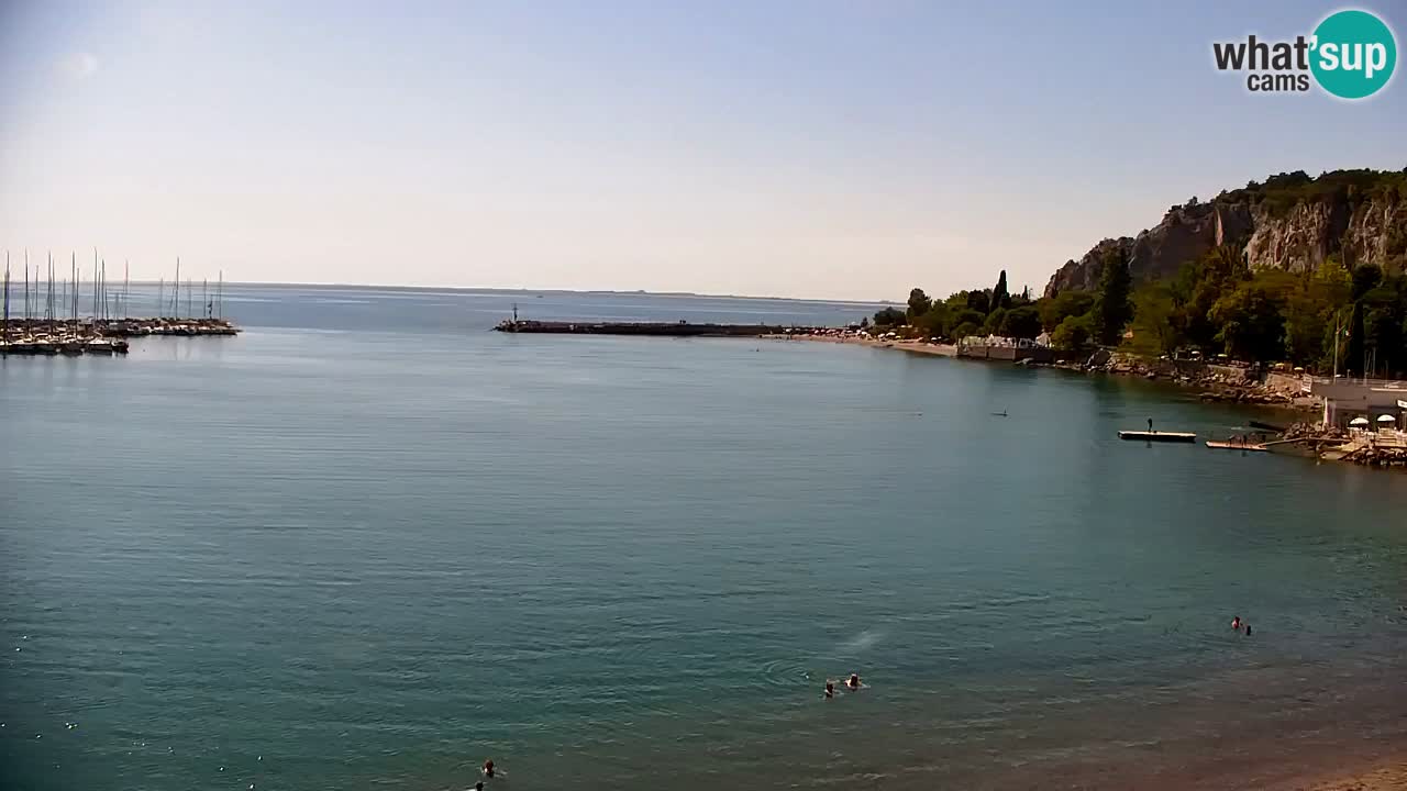 Webcam Sistiana Baia – Live View of the Marina and Gulf