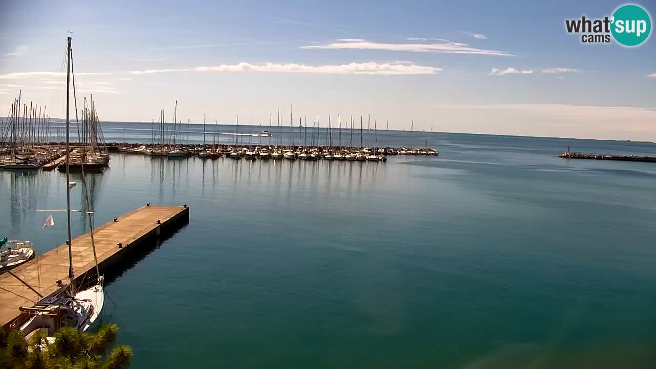 Webcam Sistiana Baia – Live View of the Marina and Gulf