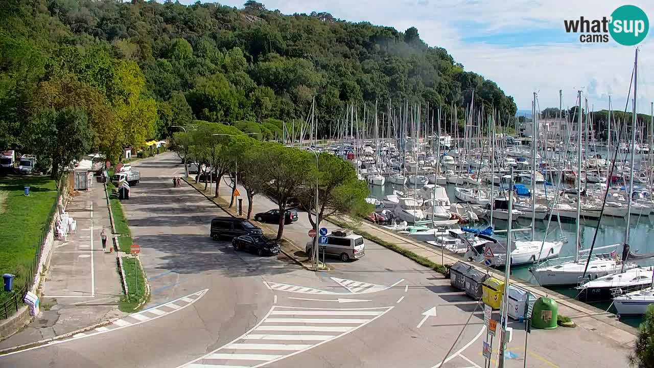 Webcam Sistiana Baia – Live View of the Marina and Gulf