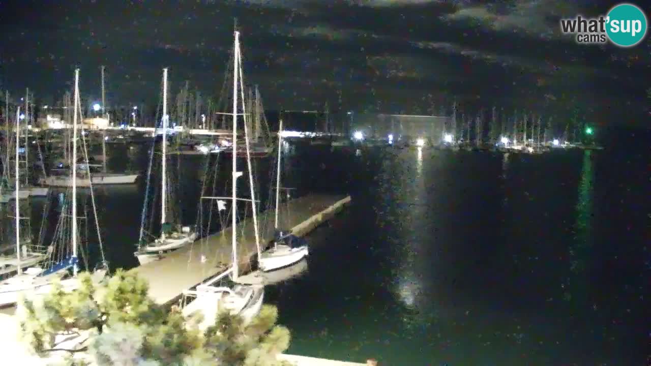Webcam Baie de Sistiana – Vue en direct de la marina et de la baie